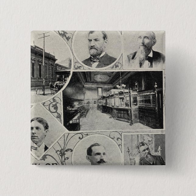 Savings Bank of Santa Rosa, Kalifornien Knapp (Framsida)