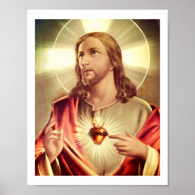 Savior Öga upphöjt mot himlen Poster (Framsidan)