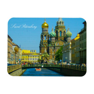 Savior på blodets kyrka Sankt Petersburg Magnet