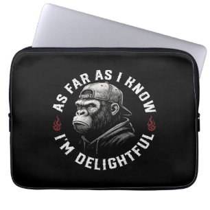 Såvitt jag vet är jag en underbar, fin apa laptop fodral