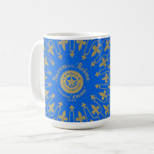 Savon de la Reine Tvål etikett Kaffemugg