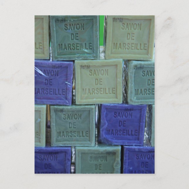 Savon de Marseille Vykort (Framsida)