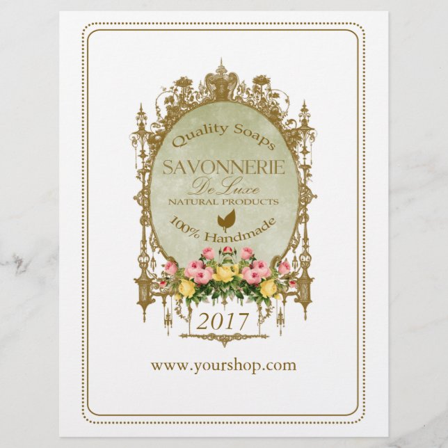 SAVONNERIE ~ Flyer (Framsidan)