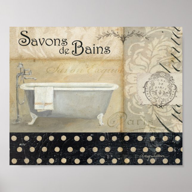 Savons de Bains Poster (Framsidan)