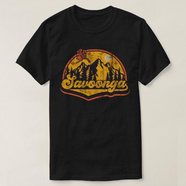 Savoonga, Alaska T Shirt (Design framsida)