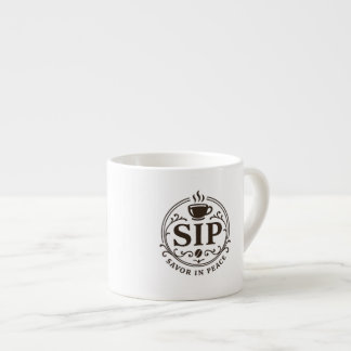 Savor In Peace Coffee espresso kopp Espressomugg