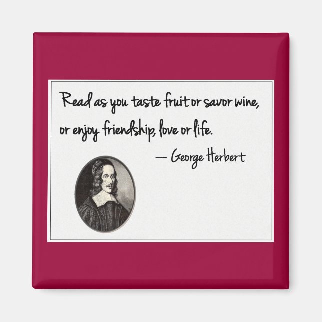 Savor läser magnet (Framsidan)