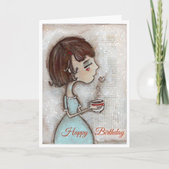 Savor Ordinary - Birthday CArd Kort (Framsida)