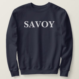 Savoy-sweatshirt Lång Ärmad Tröja