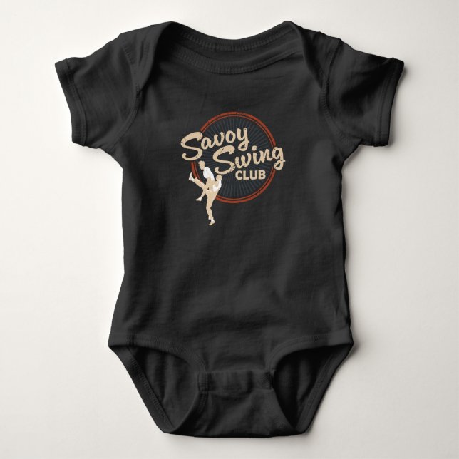 Savoy Swing-Klubben överst T Shirt (Framsida)