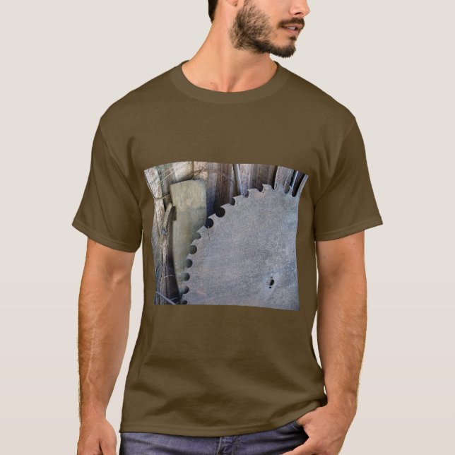 Saw Blade T Shirt (Framsida)