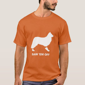 Saw 'Em Off - Longhorn Rivalry Logotyp T Shirt