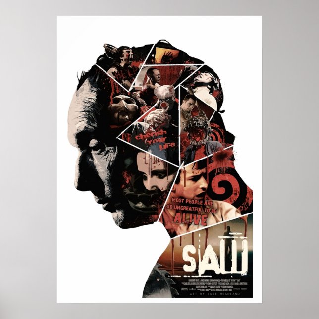 Saw Movie Poster (Framsidan)