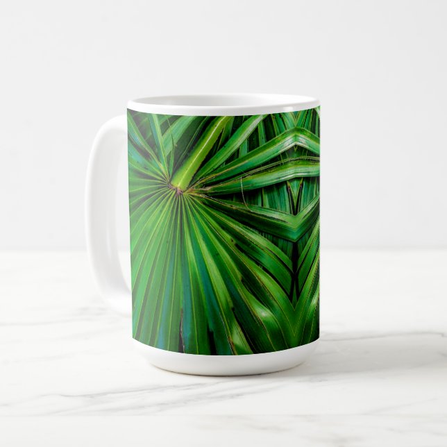 Saw Palmetto Fläkt Mugg (Framsida vänster)