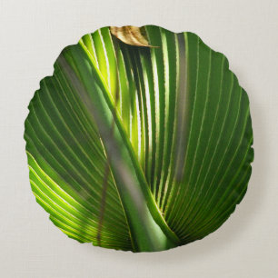 Saw Palmetto Photo Closeup Rund Kudde