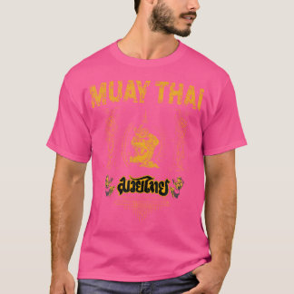 Sawadee Thai Traditional Sak Yant Thai Twin Tiger T Shirt