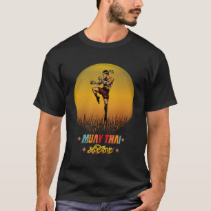 Sawadee Thai Traditional Sak Yant Thai Twin Tiger T Shirt