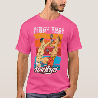 Sawadee Thai Traditional Sak Yant Thai Twin Tiger T Shirt