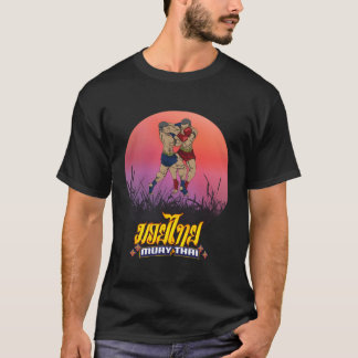 Sawadee Thai Traditional Sak Yant Thai Twin Tiger T Shirt