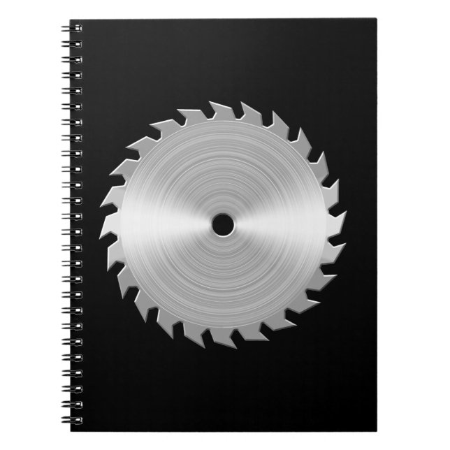 Sawblade Anteckningsbok (Framsidan)