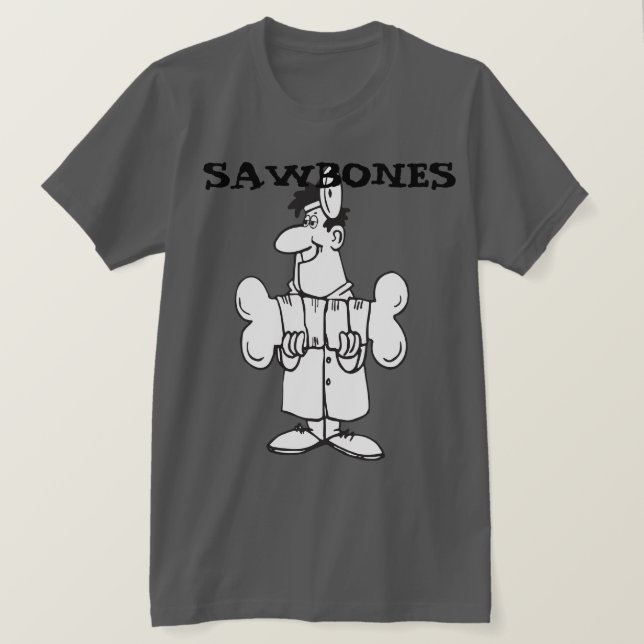 Sawbones T Shirt (Design framsida)
