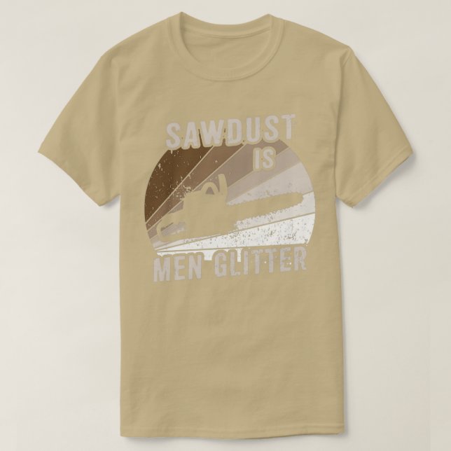 Sawdust är manar glitter 2 t shirt (Design framsida)