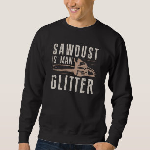 Sawdust Is Man Glitter Lång Ärmad Tröja