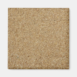 Sawdust Square Magnet