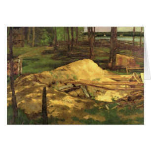 Sawdustgrop, 1876 hälsningskort