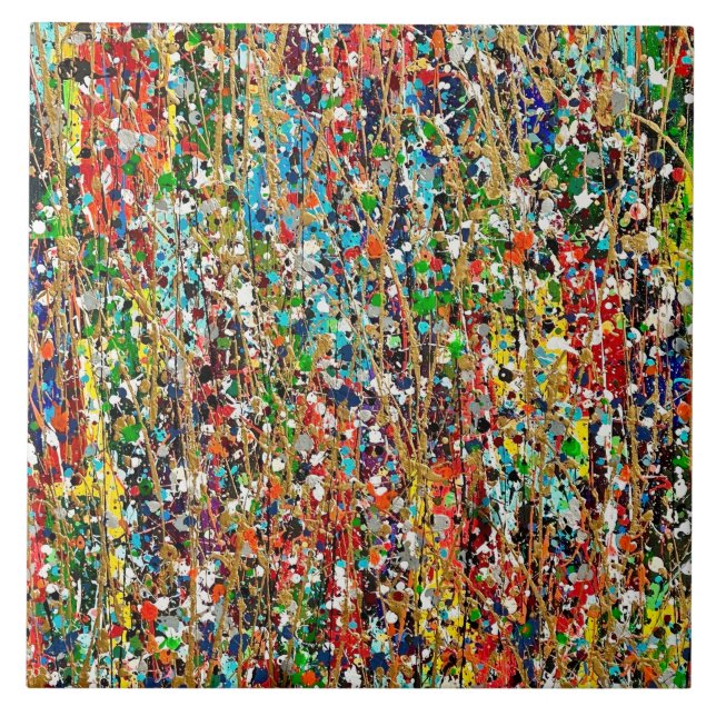 Sawgräs 6 x 6 keramiska plattor kakelplatta (Framsidan)