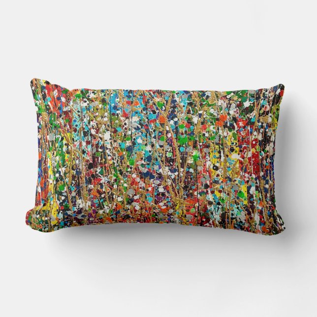 Sawgräs Cotton Lumbar Dekorativ kudde (Framsida)