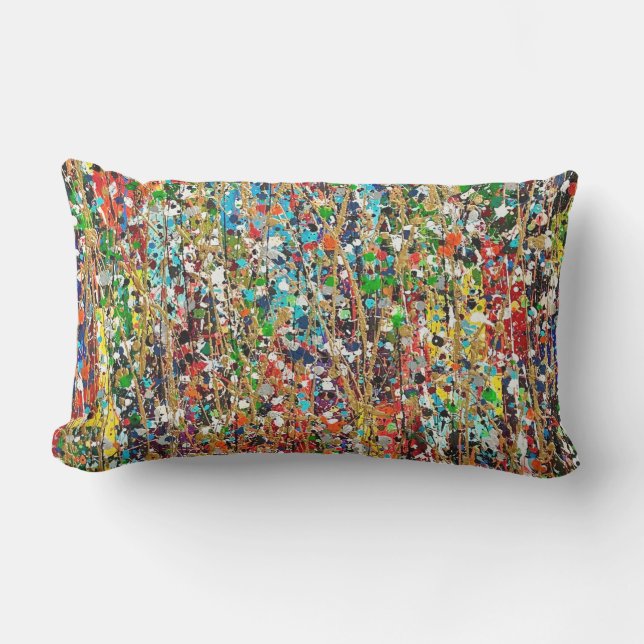 Sawgräs utomhus Lumbar Dekorativ kudde (Framsida)