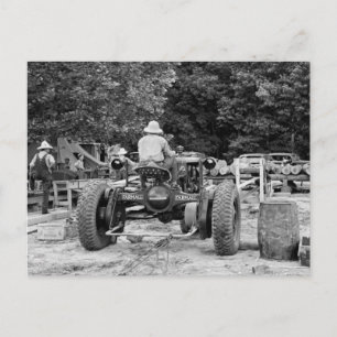 Sawmill Workhorse, 1936 Vykort