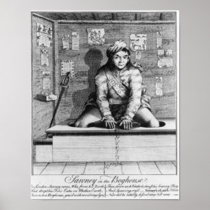 Sawney i Boghousen, 1745 Poster