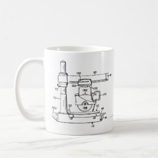 SawSmith sågar den radiella armen muggen Kaffemugg