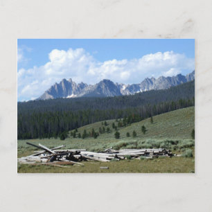 Sawtooth Mountains Vykort