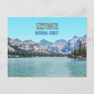 Sawtooth National Forest Idaho Vykort