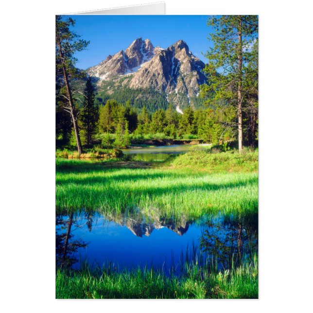 Sawtooth Wilderness Hälsningskort (Framsidan)