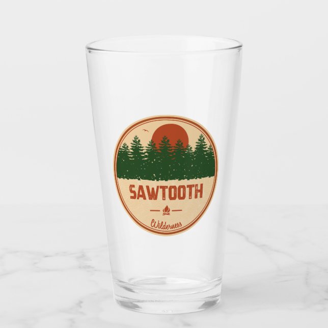 Sawtooth Wilderness Idaho Glaskopp (Framsida)