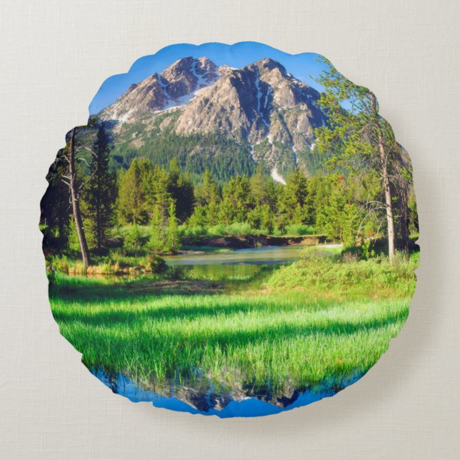 Sawtooth Wilderness Rund Kudde (Framsidan)