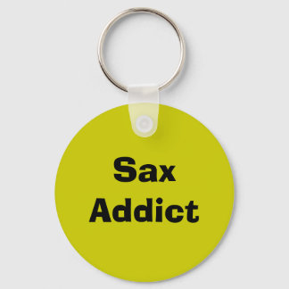 Sax Addict - saxofon Nyckelring