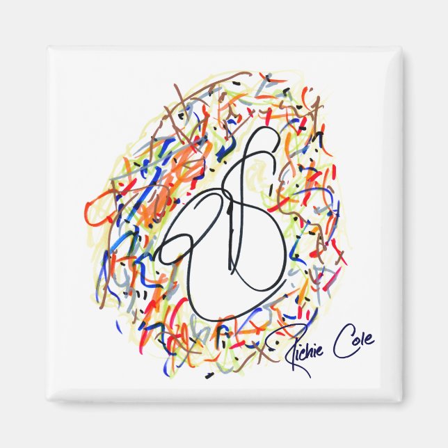 Sax Art magnet av Richie Cole (Framsidan)