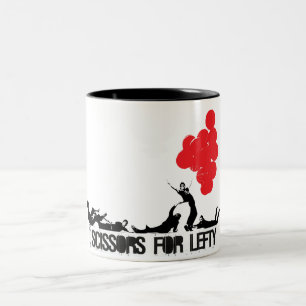 Sax för Lefty Två-Tonad Mugg