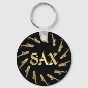 SAX NYCKELRING