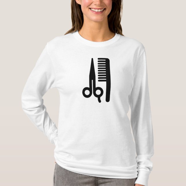Sax och Comb T Shirt (Framsida)