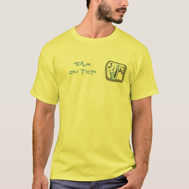 SAX on Top Tee (Framsida)