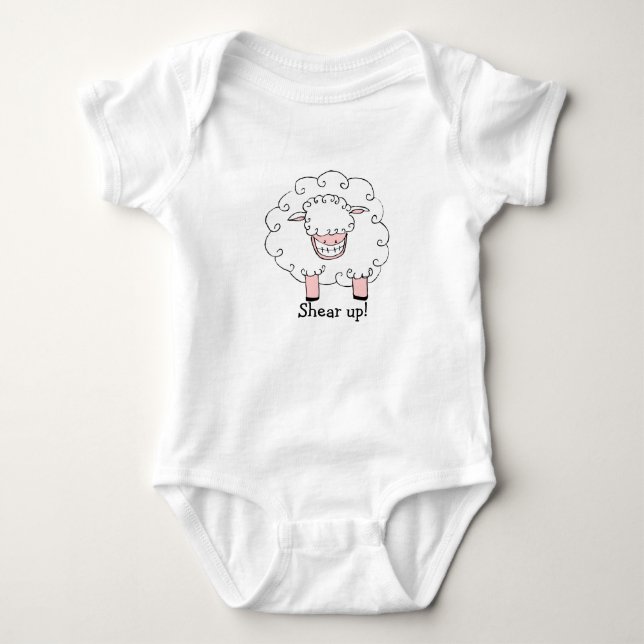 Sax upp! Babyutslagsplats T Shirt (Framsida)
