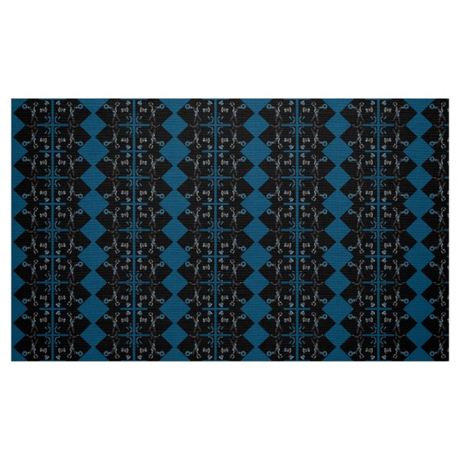 Saxare (anpassa bakgrunden färg) tyg (Fat Quarter)