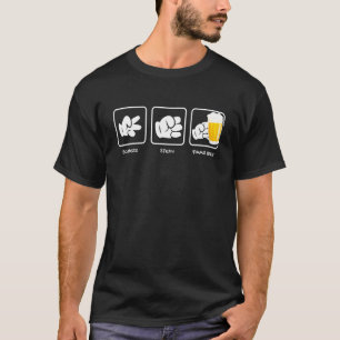 Saxare Stone Pair Beer Drinking Drinking T Shirt