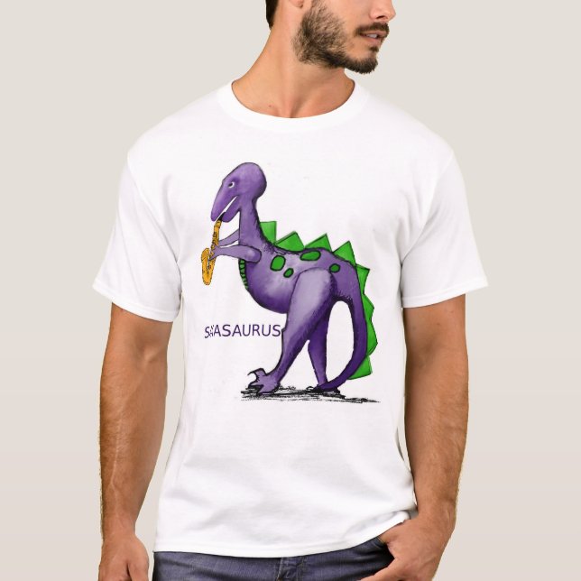 SAXASAURUS T-SHIRT (Framsida)